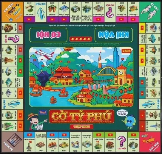 Foxi Cờ Tỷ Phú Việt Nam board layout